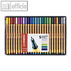 Stabilo Tintenfeinschreiber 25er Kunststoff-Etui