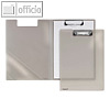 Foldersys Klemmbrettmappe rauch-transparent