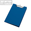 Veloflex Klemmmappe Din A4 Pvc Blau blau