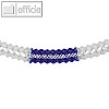 Papstar Groraumgirlande Papier blau/weiß - Ø 16 cm x L 10 m