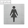 Alco Hinweisschild WC Damen