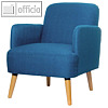 Paperflow Besuchersessel Brooks blau
