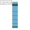 Leitz Rueckenschilder blau