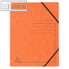Exacompta Eckspanner Ohne Klappen orange