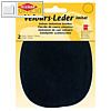 Kleiber Velour Leder Imitat dunkelblau