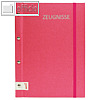 Roth Zeugnismappe Mit Buchschrauben pink
