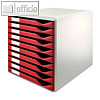 Leitz Schubladenbox rot