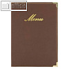 Securit Speisekarten Mappe Classic braun