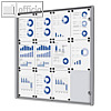 Officio Schaukasten Fuer Innenraeume 12x DIN A4 | 963 x 931 mm