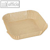 Papstar Backpapierzuschnitte Fuer Fritteusen (B)16 x (T)16 cm x (H)4,5 cm