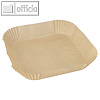 Papstar Backpapierzuschnitte Fuer Fritteusen (B)20 x (T)20 cm x (H)4,5 cm