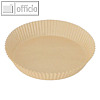 Papstar Backpapierzuschnitte Fuer Fritteusen (Ø)20 x (H)4.5 cm