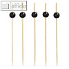 Papstar Fingerfood Picker Black Pearl Black Pearl