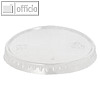Papstar Deckel Fuer Portionsbecher rPET