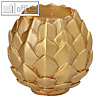 Papstar Kugelkerze Pine Cone gold