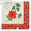 Papstar Servietten Winterly Winterblume (400 Stück)
