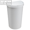Plastteam Abfalleimer Seattle weiß