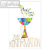 Susycard Konfirmationskarte Mosaikkelch Konfirmation