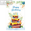 Susycard Geburtstagskarte Torte Torte